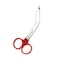 Emi Colorband Scissor, 5-1/2 In. L, Ornge, Stel 310 ORANGE - alternate 5