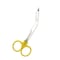 Emi Colorband Scissor, Stainless Steel, 5-1/2" L, Yellow 310 YELLOW - alternate 1