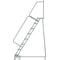 Ballymore 113 in H Steel Rolling Ladder, 8 Steps, 450 lb Load Capacity 083214G - alternate 6