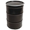 Zoro Select Open Head Transport Drum, Steel, 55 gal, Lined, Black OH55-3E - alternate 1