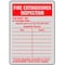 See All Industries InspectionLabel, Red/Silver, Aluminum, PK25 IL-FIRE - alternate 2