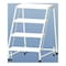 Ballymore 38 in H Aluminum Rolling Ladder, 4 Steps, 350 lb Load Capacity A4S30 - alternate 1