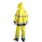 Occunomix Breathable Rain Jacket, Polyester, Class 3 R, Green/Yellow, 5XL LUX-TJR-Y5X - alternate 6