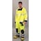 Occunomix Rain Jacket with Zip Rollaway Hood, Polyester, Class 3 R, Yellow, L LUX-TJR-YL - alternate 9