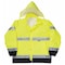 Occunomix Breathable Rain Jacket, Polyester, Class 3 R, Green/Yellow, 5XL LUX-TJR-Y5X - alternate 1