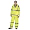Tingley High Visibility Rain Jacket with Hood, Polyester, Class 3 R, Green/Yellow, S J23122 - alternate 3