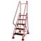 Cotterman 75 in H Steel Rolling Ladder, 5 Steps, 450 lb Load Capacity ST-501 A2 C6 P5 - alternate 1