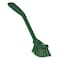 Remco 1 in W Scrub Brush, Medium, 8 3/16 in L Handle, 11 in L Brush, Green, Plastic, 11 in L Overall 42872 - alternate 1