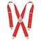 Clc Work Gear Tool Suspenders, Tool Belt Suspenders, Red, Elastic, 0 Pockets 110 RED - alternate 1