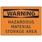 Electromark Warning Sign, 7 in Height, 10 in Width, Polyester, English S215FF - alternate 1
