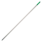 Unger Squeegee Handle, Aluminum, Silvr, Grn, 58 in AL14A - alternate 1