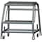 Ballymore 19 in H Steel Rolling Ladder, 2 Steps, 450 lb Load Capacity 218PSU - alternate 5