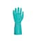 Ansell AlphaTec(R) Solvex Chemical Resistant Gloves, Nitrile, 13 in L, 11 mil, Green, 9, 1 PR 37-145 - alternate 2