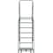 Ballymore 103 in H Steel Rolling Ladder, 7 Steps, 450 lb Load Capacity WA073214X - alternate 5