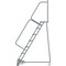 Ballymore 103 in H Steel Rolling Ladder, 7 Steps, 450 lb Load Capacity WA073214X - alternate 4