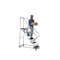 Ballymore 93 in H Steel Rolling Ladder, 6 Steps, 450 lb Load Capacity WA-AD-063214P - alternate 8