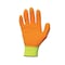 Showa Coated Gloves, Natural Rubber Latex, Crinkled, Palm, 4 Abrasion Level, Gray, S (7) 1 PR 317S-07 - alternate 6