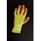 Showa Hi-Vis Coated Gloves, Natural Rubber Latex, Crinkled, Palm, 4 Abrasion Level, Gray, L (9) 1 PR 317L-09 - alternate 4
