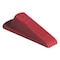 Big Foot Door Wedge, Vulcanized Rubber, Red, 1-1/4"H x 2"W 910 - alternate 1