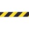 Tensabarrier Barrier Post with Belt, Black/Yellow Diagonal, 7 1/2 ft Length, 38 in Post Height, No Legend RB1-73-73-STD-NO-D4X-C - alternate 3