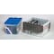Akro-Mils 12 gal Attached Lid Container, Blue, Plastic, Steel Hinge 66486CLDBL - alternate 5