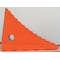 Checkers 6-1/4 in. Urethane Wheel Chock in Orange UC1700 - alternate 5