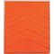 Checkers 6-1/4 in. Urethane Wheel Chock in Orange UC1700 - alternate 4
