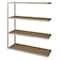 Tennsco Boltless Shelving Add-On, 72x18, 4 Shelf ZV7-7218A-4D SAND - alternate 1