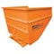 Zoro Select Self Dumping Hopper, 5000 lb., Orange 30077 ORANGE - alternate 1