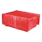 Orbis Attached Lid Container, 9.72 gal Volume Cap., 21 7/8 in L, 15 1/4 in W, 9 in H, Red FP143 Red - alternate 1