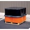 Zoro Select Four Drum Spill Container, Black SP455 BLACK - alternate 1