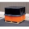 Zoro Select Four Drum Spill Container, Black SP455 BLACK - alternate 2