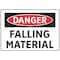 Electromark Danger Sign, 7 in Height, 10 in Width, Aluminum, English S147FA - alternate 1
