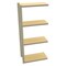 Tennsco Shelving Add-On Unit, 18 x 36 x84 In, Sand ZV7-3618A-4D SAND - alternate 1