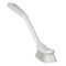 Remco 1 in W Scrub Brush, Medium, 8 3/16 in L Handle, 11 in L Brush, White, Plastic, 11 in L Overall 42875 - alternate 1