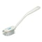 Remco 2 25/64 in W Dish Brush, Medium, 8 in L Handle, 3 1/8 in L Brush, White, Plastic 42375 - alternate 1