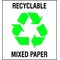 Brady Recycling Label, Vinyl, 5 In. W, PK5, 18410FLS 18410FLS - alternate 2