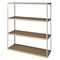 Tennsco Boltless Shelving Unit, 24-5/8"D x 60-5/8"W x 84"H, 4 Shelves, Steel ZV7-6024S-4D SAND - alternate 1
