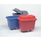 Rubbermaid Commercial Cube Truck, 3/4 cu. yd., 600 lb. Cap, Black FG461900BLA - alternate 2