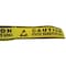 Zoro Select Safety Warning Tape, Solid, Black/Yl, 3" W, 20FV85 20FV85 - alternate 2
