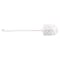Zoro Select Toilet Brush, 12 in L Handle, 3 in L Brush, White, Plastic, 15 in L Overall, 6 PK 280191 - alternate 1