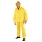 Mcr Safety 3-Piece Rainsuit with Detachable Hood, PVC, 0.28 mil Thick, Detachable, Yellow, XL 3003XL - alternate 3