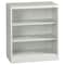 Tennsco 3-Shelf Bookcase, All Welded Steel 42"x36" Light Grey BC18-42 LIGHT GREY - alternate 1