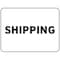 Electromark Shipping, 14 in W x 10 in H, Vinyl S1392V10 - alternate 1