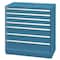Lista Modular Drawer Cabinet, Blue, Powdr Coated HS0900-0702FA/FT/CB - alternate 1