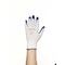 Ansell Coated Gloves, Nitrile, Smooth, Palm, 4 Abrasion Level, White, L (9) 1 PR 11-900 - alternate 4