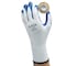 Ansell Coated Gloves, Nitrile, Smooth, Palm, 4 Abrasion Level, White, M (8) 1 PR 11-900 - alternate 3