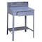 Tennsco Wall Hanging Desk, 17-1/2"H x 34-1/2"W SR-59 MED GRAY - alternate 2