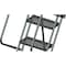Ballymore 153 in H Steel Stock Picking Rolling Ladder, 12 Steps, 450 lb Load Capacity 123221X - alternate 2