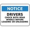 Electromark Notice Sign, 10 in Height, 14 in Width, Vinyl, English S1380V10 - alternate 1